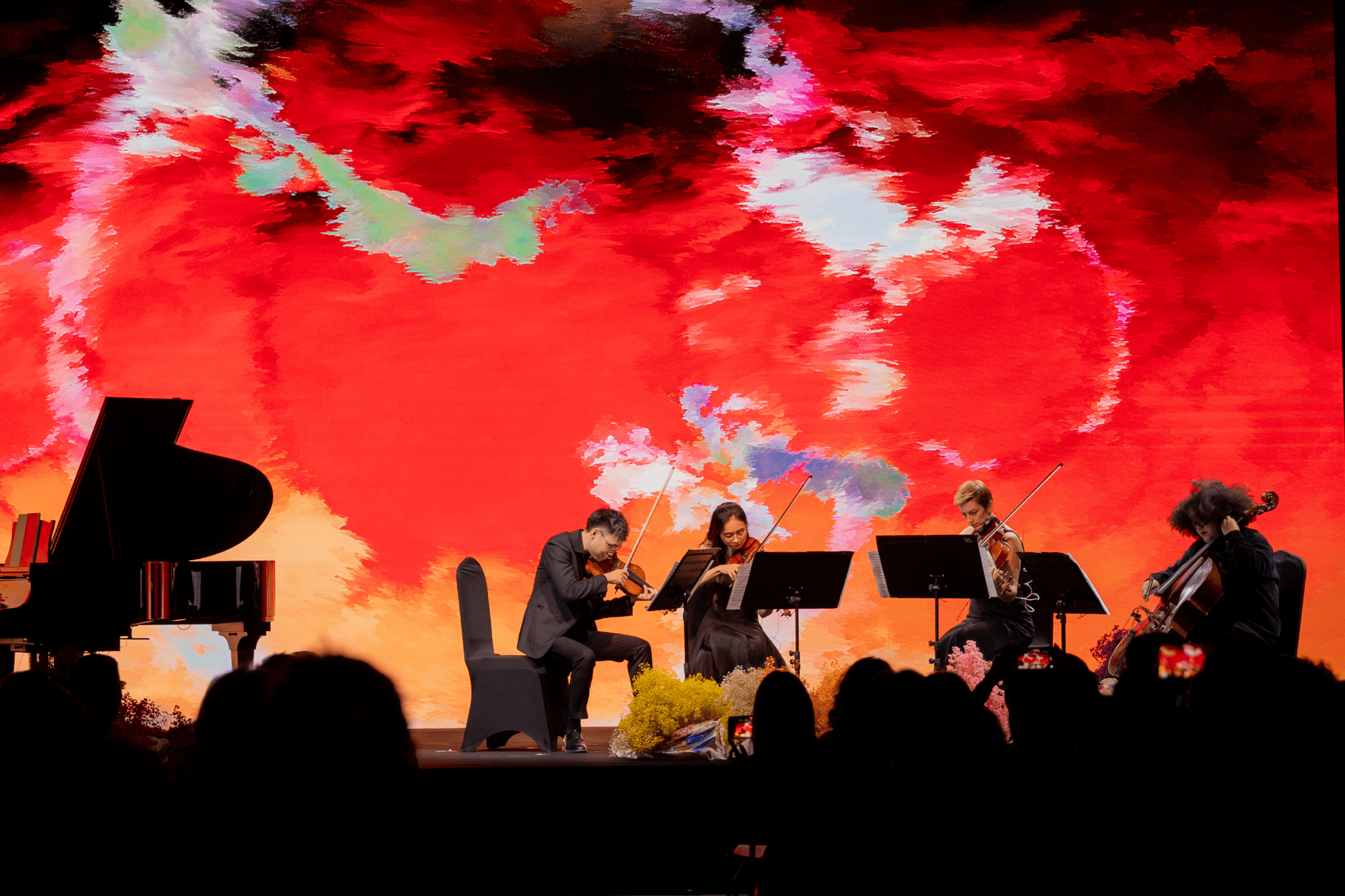 A Piano Quintet Performance