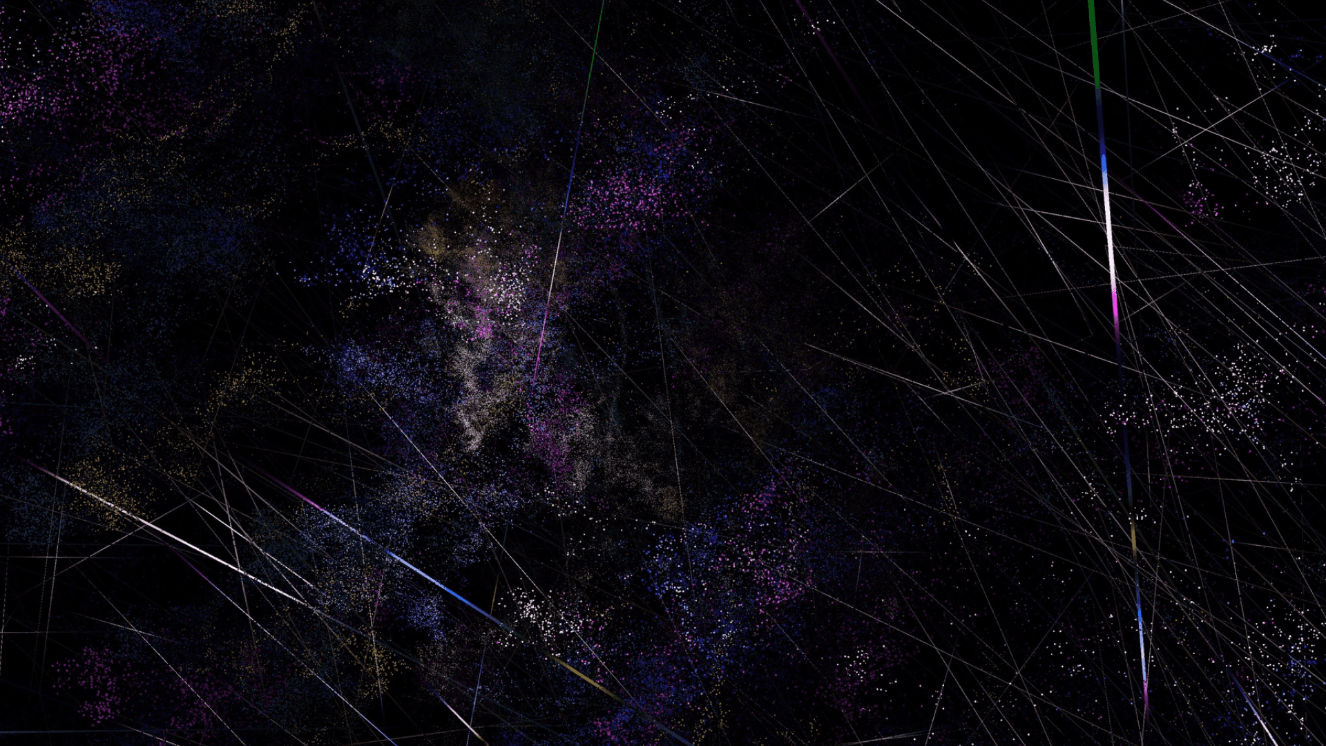 Detail of 'Voidis' installation by Fustic., 2024